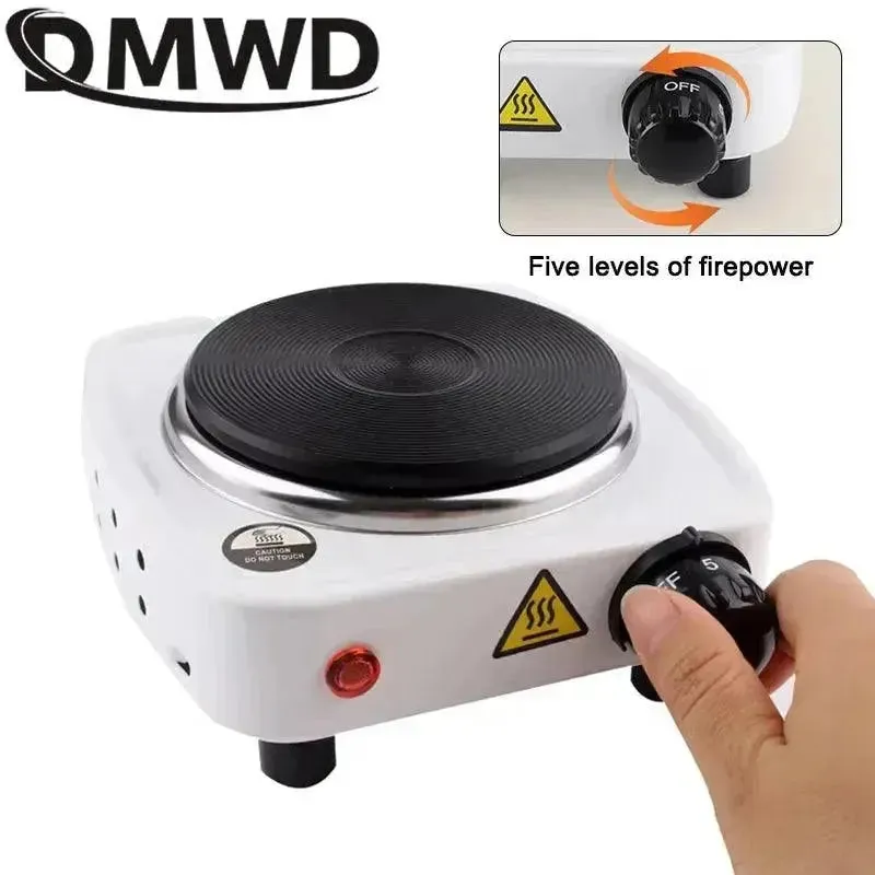 110V Mini Electric Stove Portable Tea Warmer Coffee Milk Heater Stove