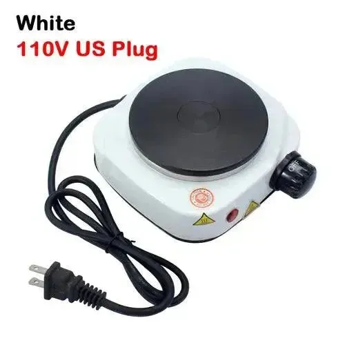 110V Mini Electric Stove Portable Tea Warmer Coffee Milk Heater Stove