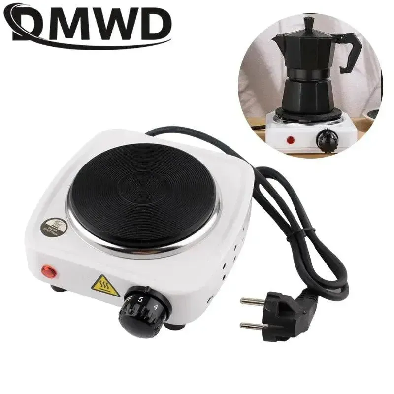 110V Mini Electric Stove Portable Tea Warmer Coffee Milk Heater Stove