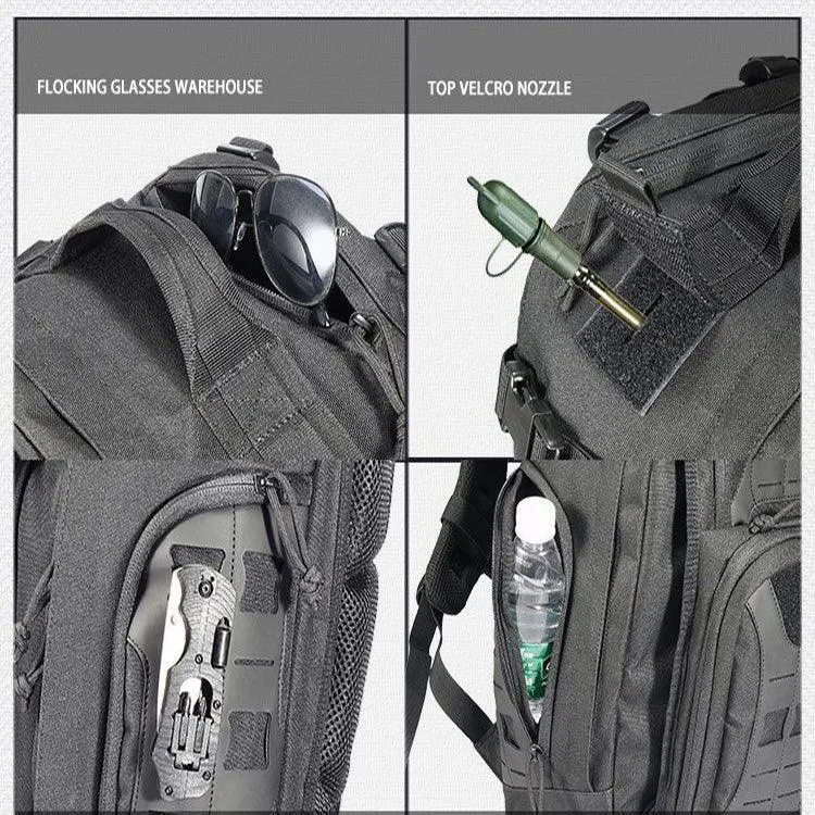 40L Waterproof Hiking Molle Backpack