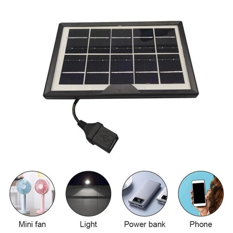 6V3.8W USB Solar Panel Charger PI-83
