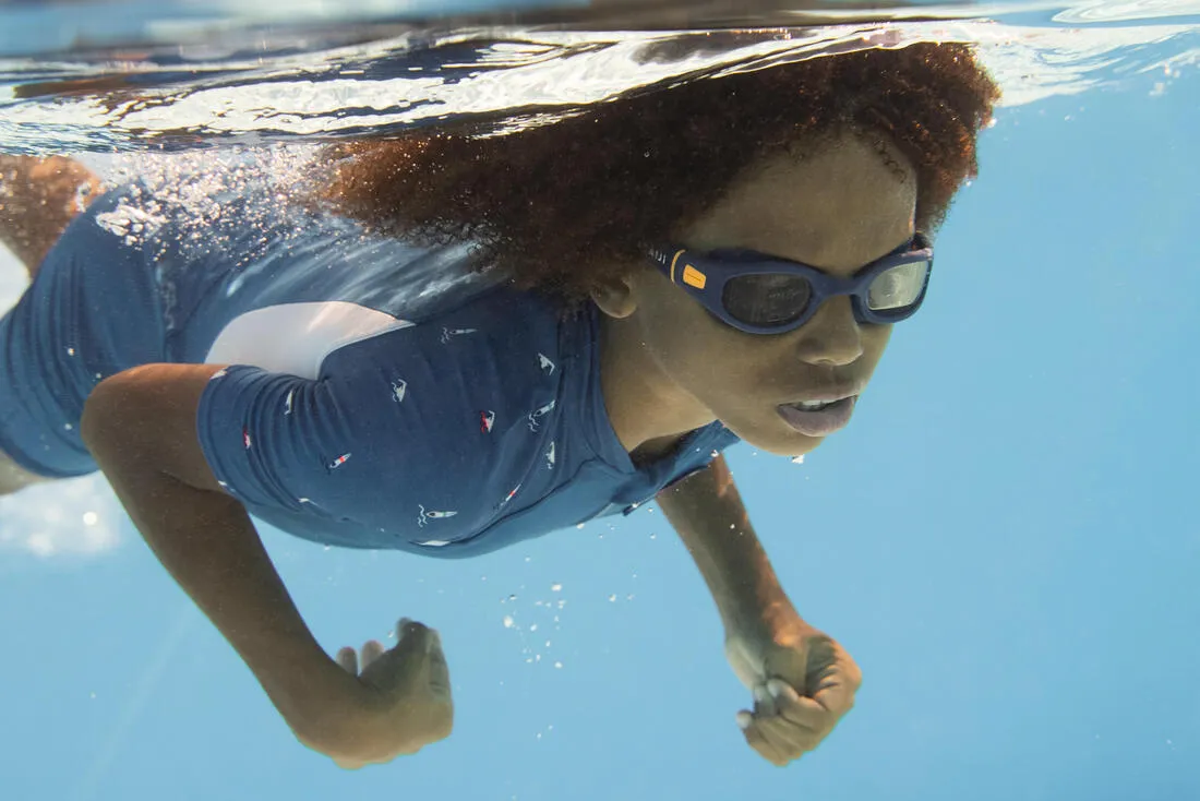 Adult & Kid's Swimming Goggles Clear Lenses - 100 Soft