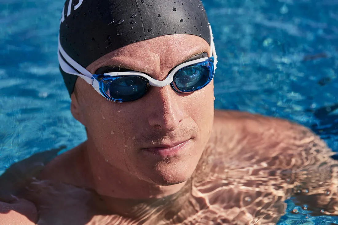 Adult & Kid's Swimming Goggles Mirror Lenses Large - 500 B-Fit