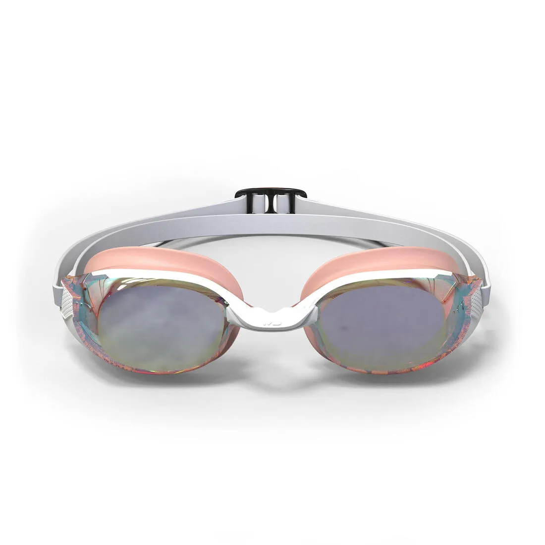 Adult & Kid's Swimming Goggles Mirror Lenses Large - 500 B-Fit