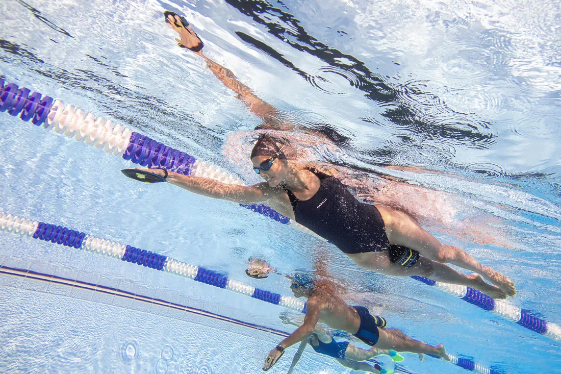 Adult & Kid's Swimming Goggles Smoked Lenses - 500 Spirit