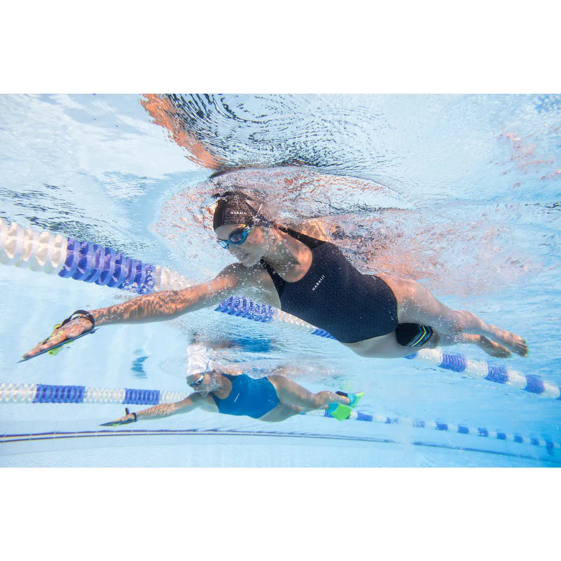 Adult & Kid's Swimming Goggles Smoked Lenses - 500 Spirit