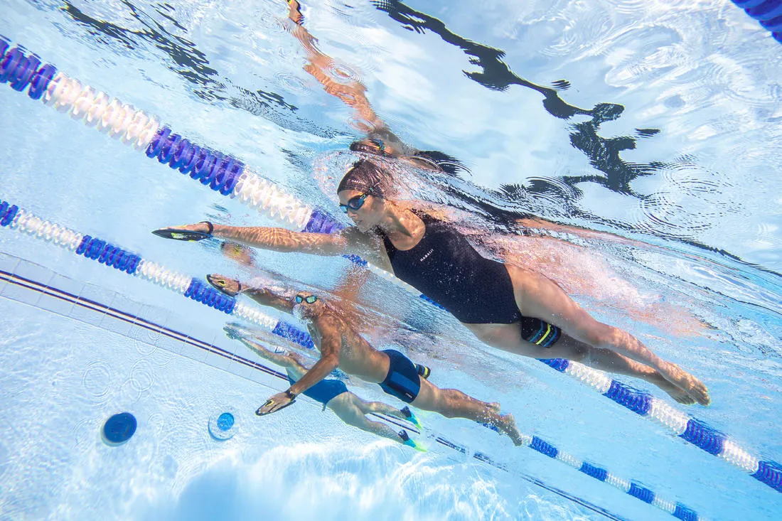 Adult & Kid's Swimming Goggles Smoked Lenses - 500 Spirit
