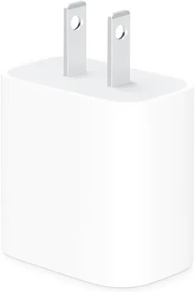 Apple 20W USB-C Power Adapter - iPhone Charger with Fast Charging Capability, Type C Wall Charger