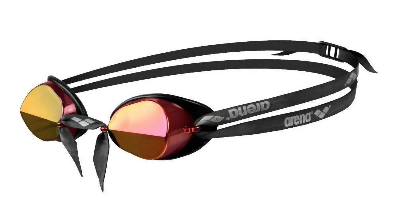 Arena Swedix Mirror Competition Swimming Goggles Swedish Type Nose Bridge Design