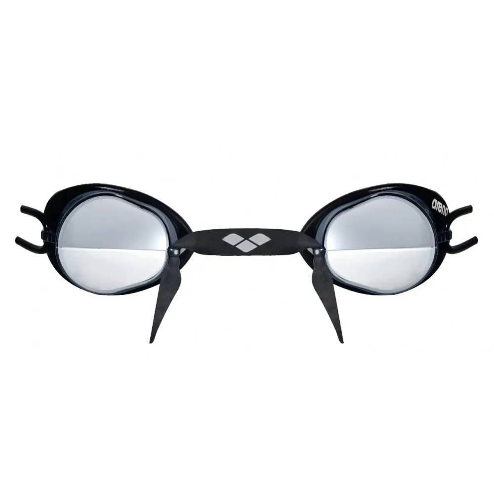 Arena Swedix Mirror Competition Swimming Goggles Swedish Type Nose Bridge Design