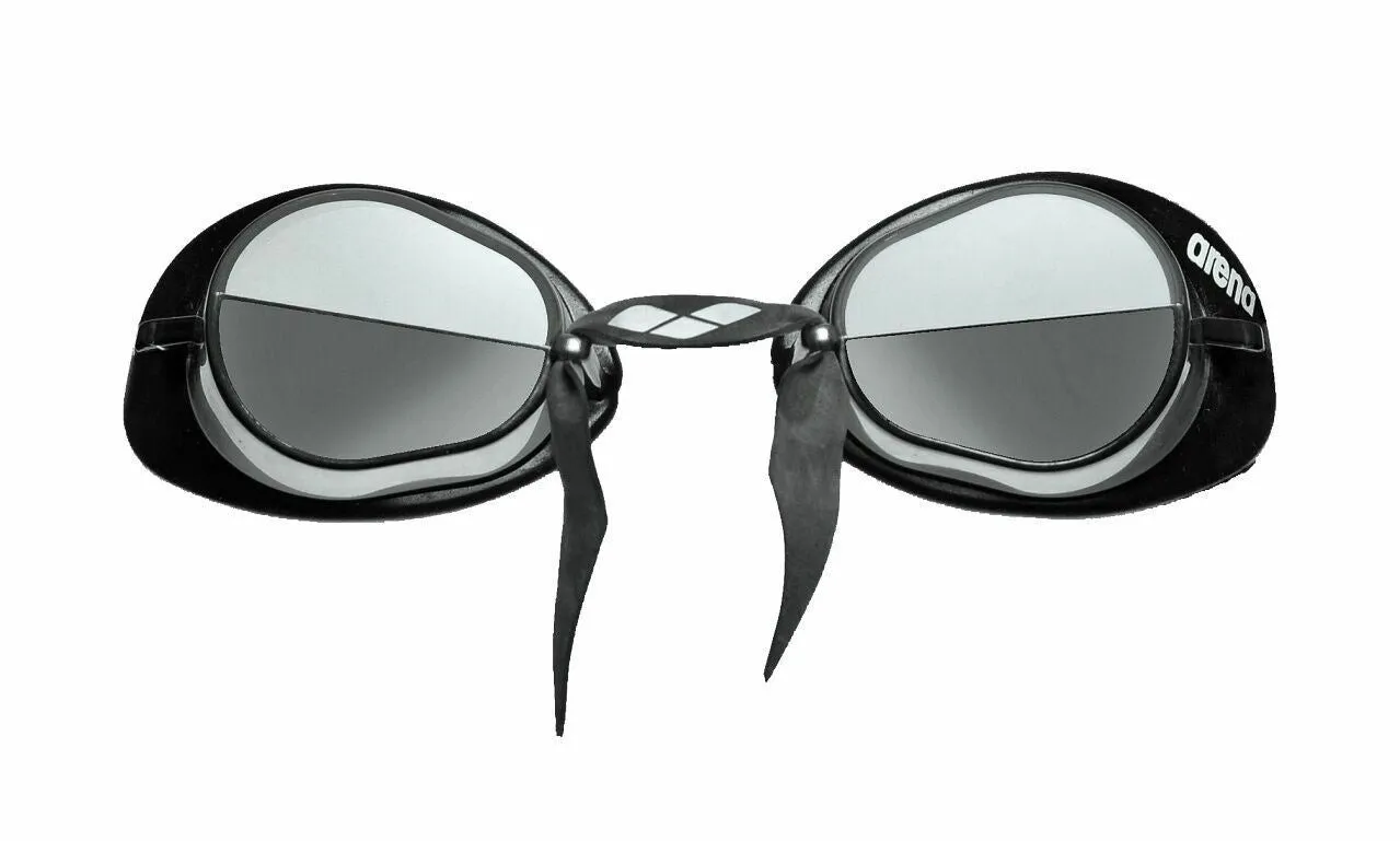 Arena Swedix Mirror Competition Swimming Goggles Swedish Type Nose Bridge Design