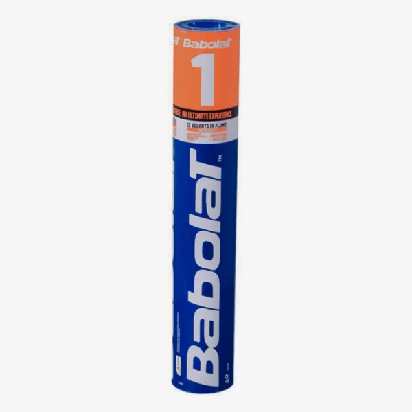 Babolat 1 Badminton Feather Shuttlecock Speed 77 ( Pack of 10 )