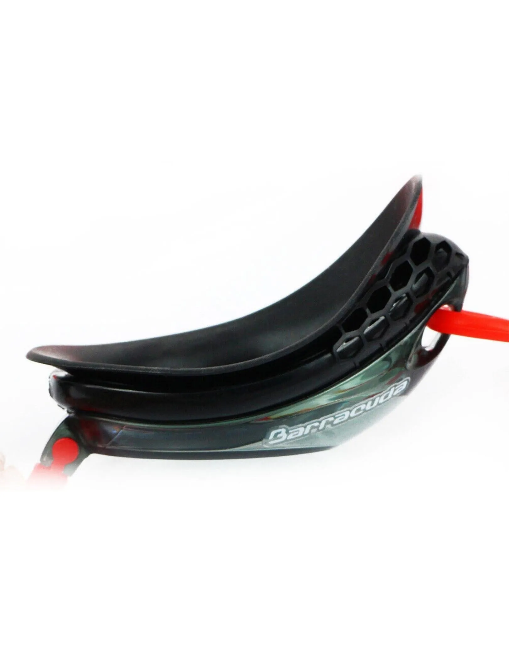 Barracuda Aquaclair Dual Optical Swim Goggles - Black/Red