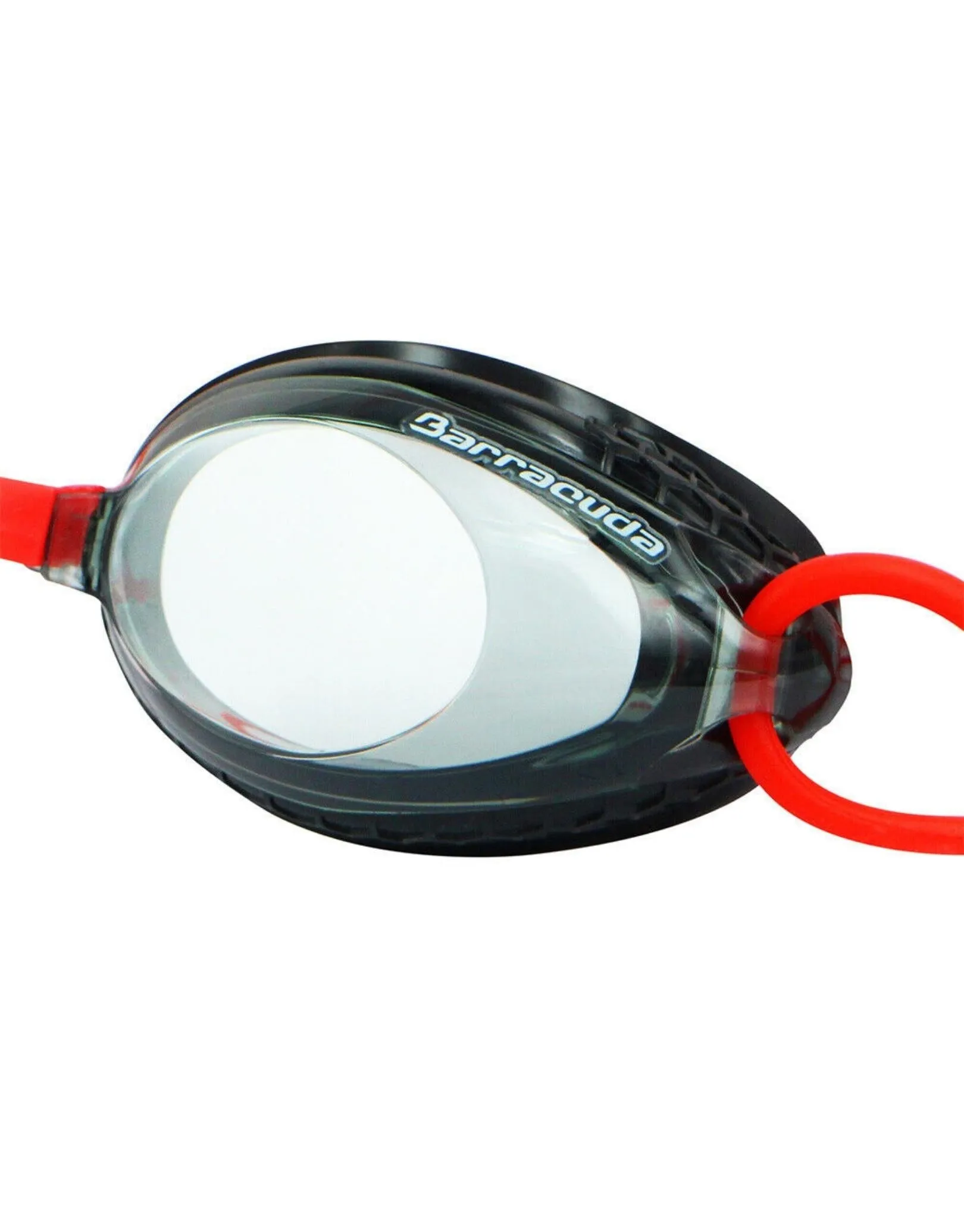 Barracuda Aquaclair Dual Optical Swim Goggles - Black/Red