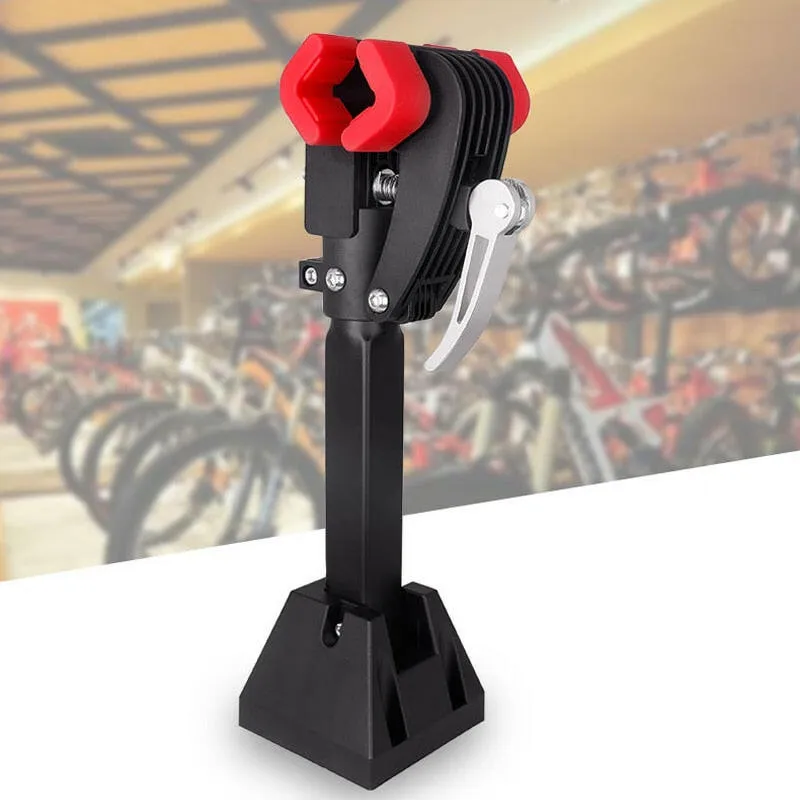 Bicycle Wall Mounted Bike Rack Parking Rack Wall Mounted Mountain Bike Rack Aluminium Alloy Clip Crash Pad Loaded 20KG Bracket