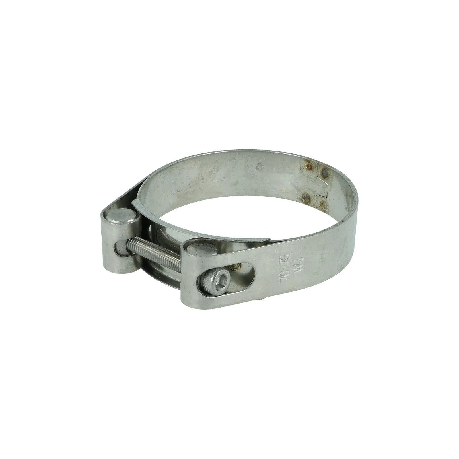 BOOST Products Heavy Duty Clamp Double Bands - Stainless Steel - 70-75mm