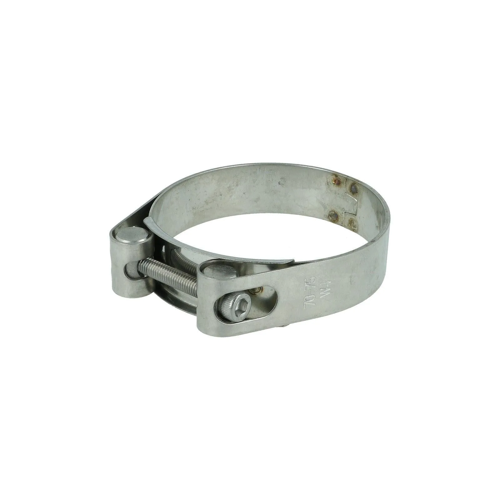 BOOST Products Heavy Duty Clamp Double Bands - Stainless Steel - 70-75mm
