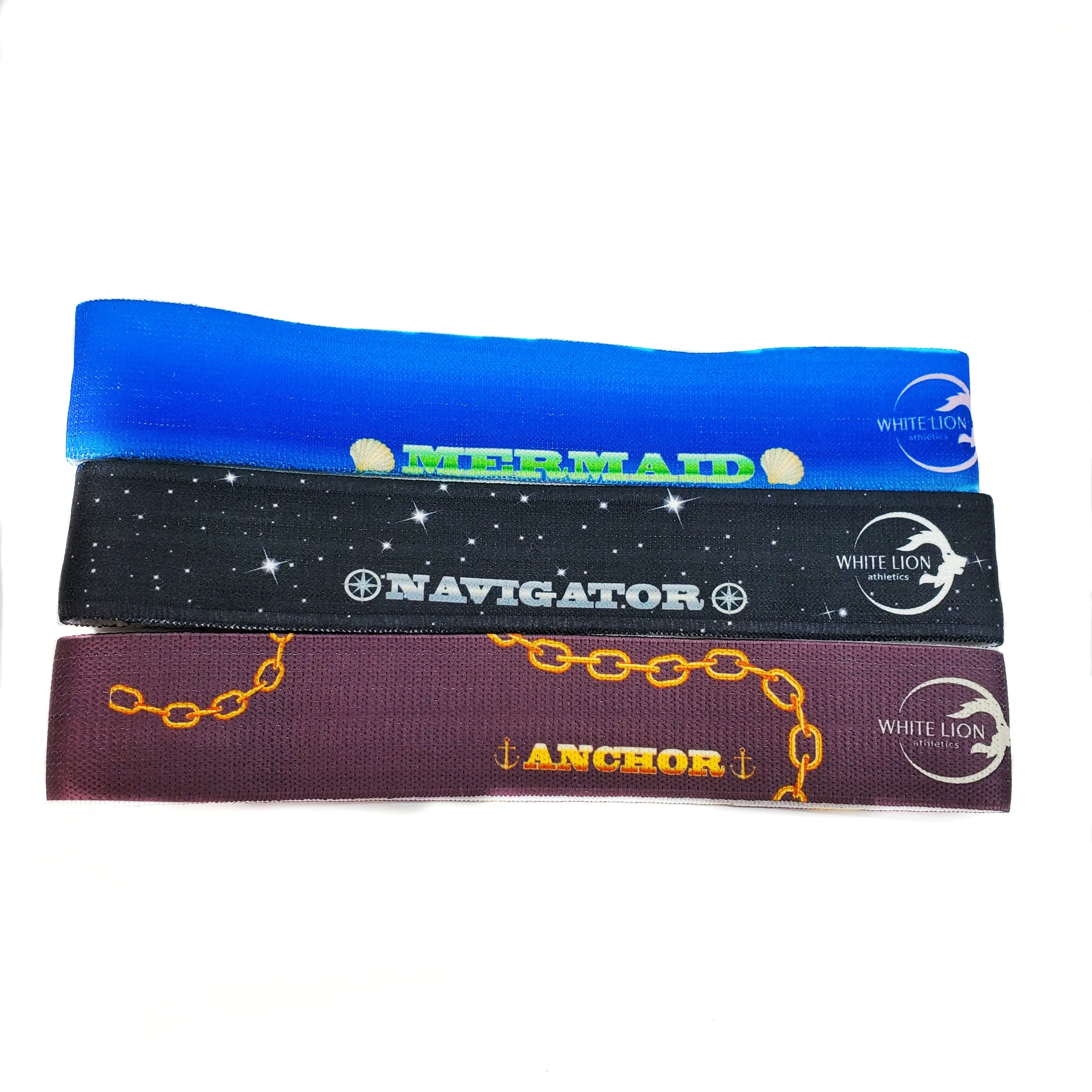 CLEARANCE Glute Bands (2" x 12") | Non-Slip Fabric Resistance Bands|  3 Strengths