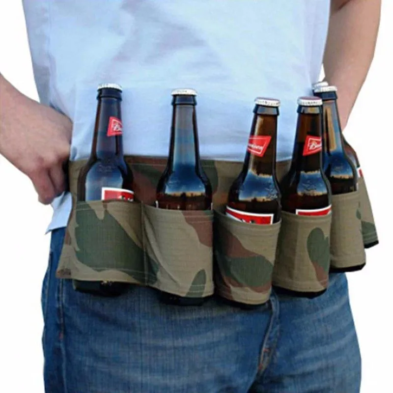 Climbing Camping Holster Portable Bottle Waist Beer Belt Bag