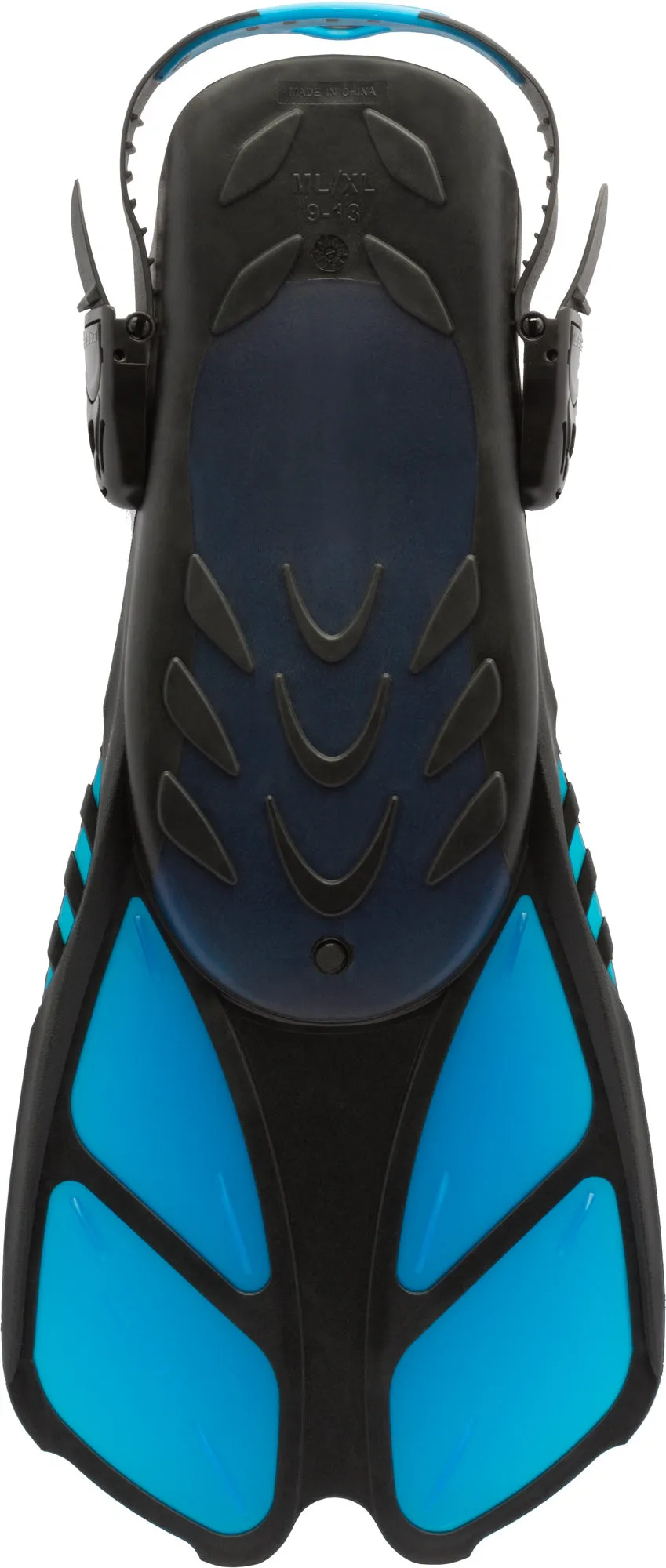 Cressi Bonete Open-Heel Fins with Adjustable Straps