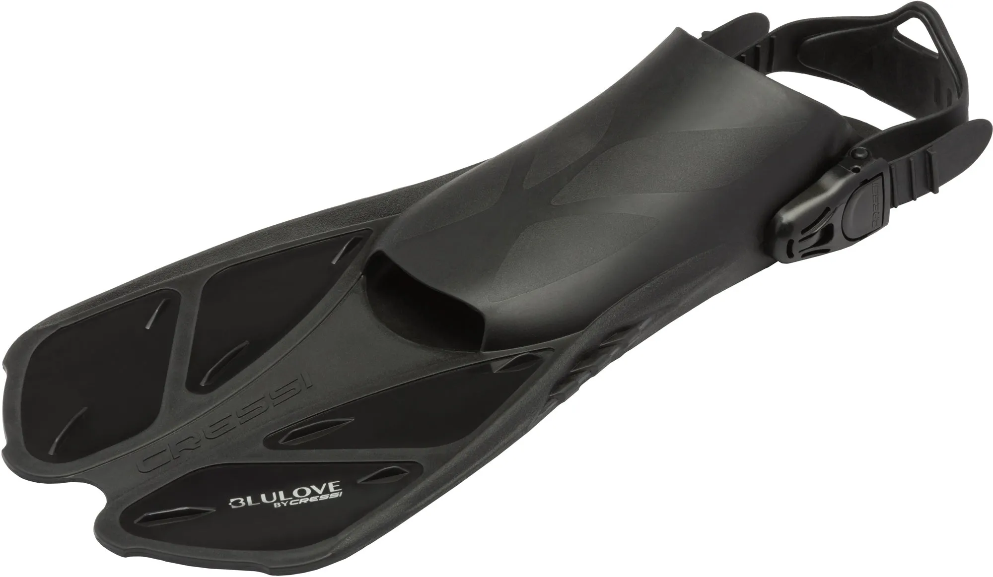 Cressi Bonete Open-Heel Fins with Adjustable Straps