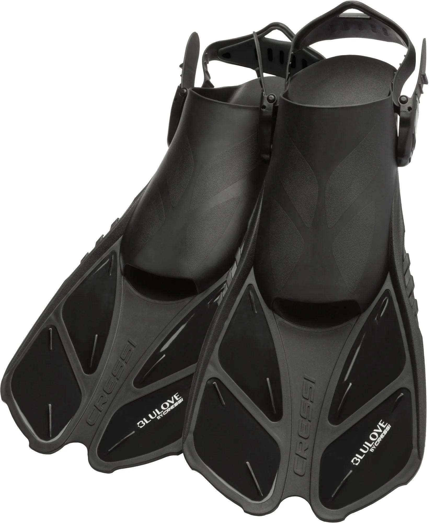 Cressi Bonete Open-Heel Fins with Adjustable Straps