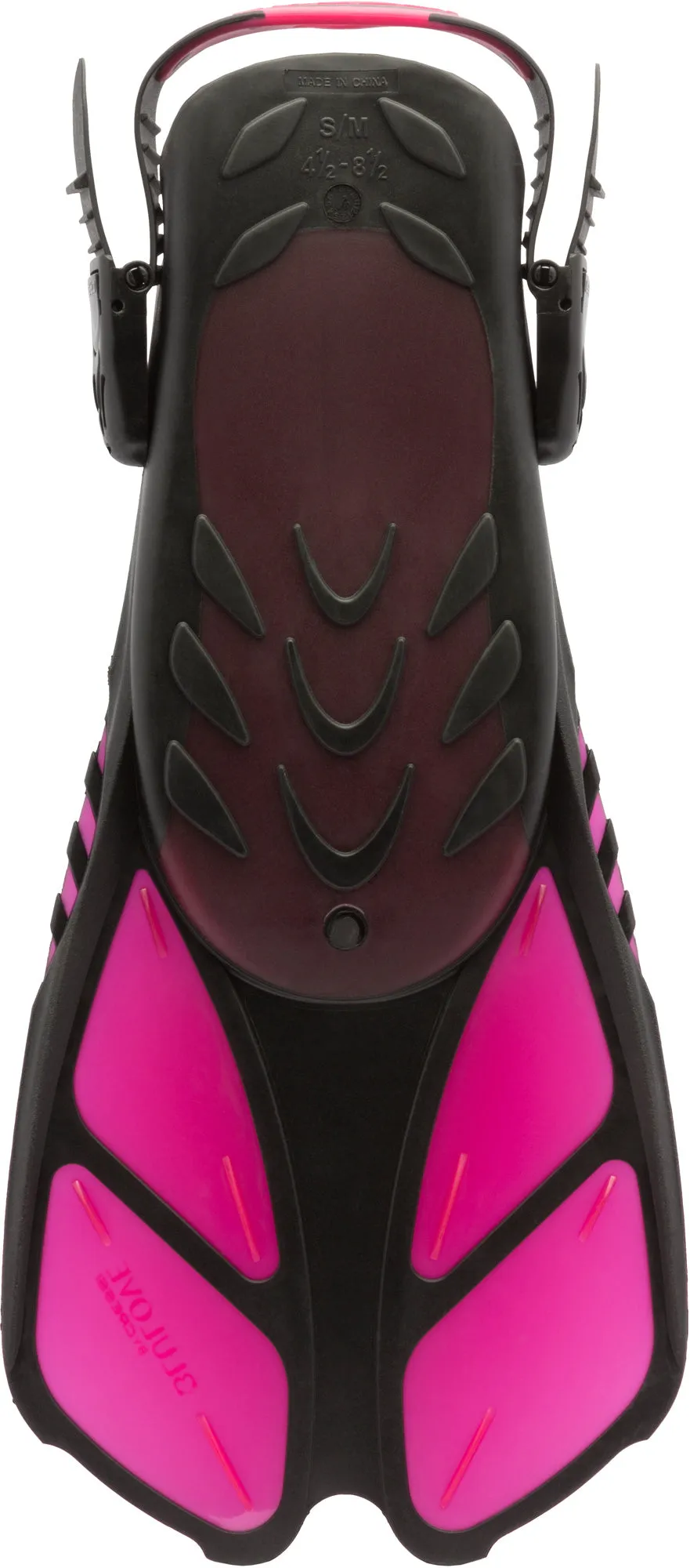 Cressi Bonete Open-Heel Fins with Adjustable Straps