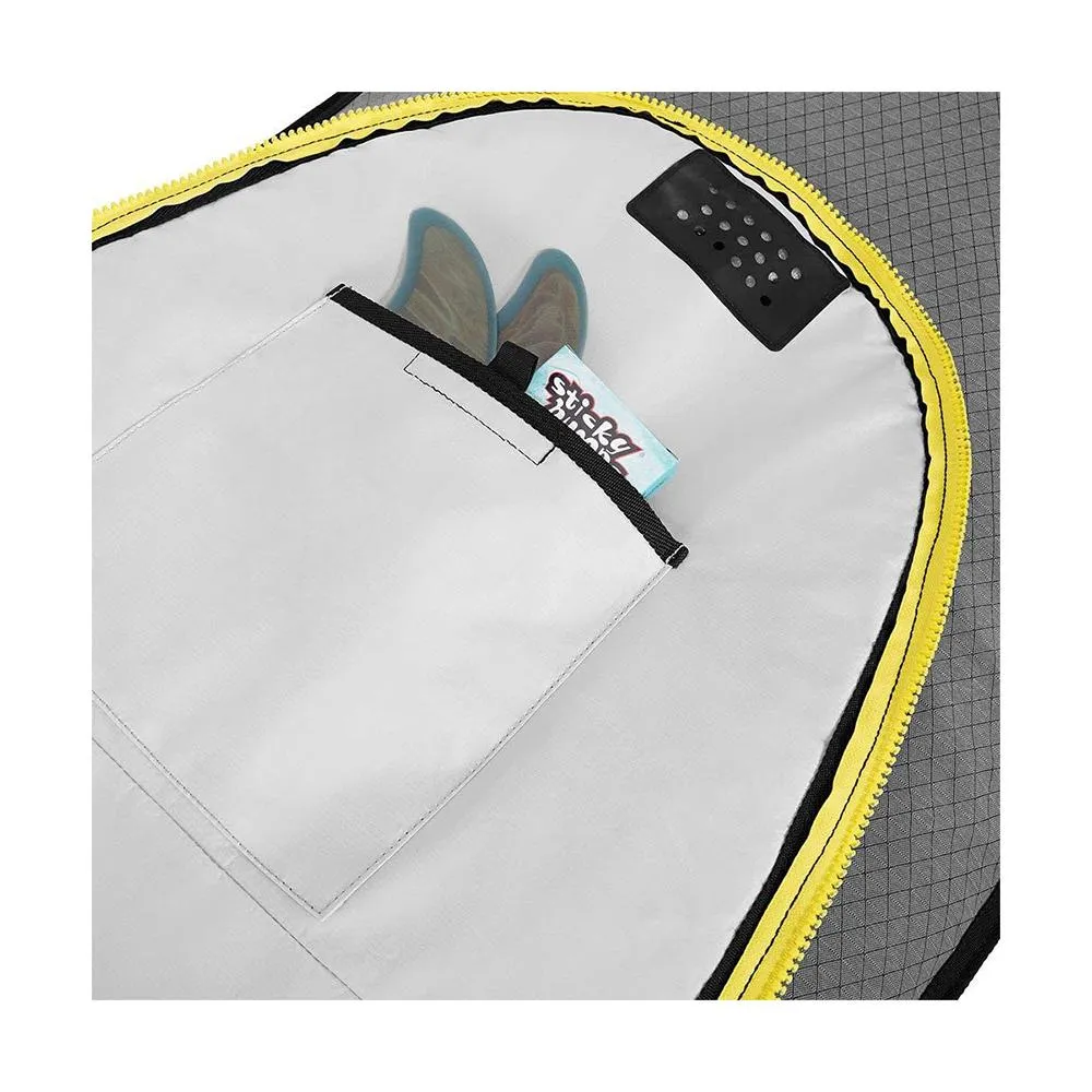 Dakine Unisex Carbon 6'3" Mission Hybrid Surfboard Bag - 10002841-6.3-HYBCARBON