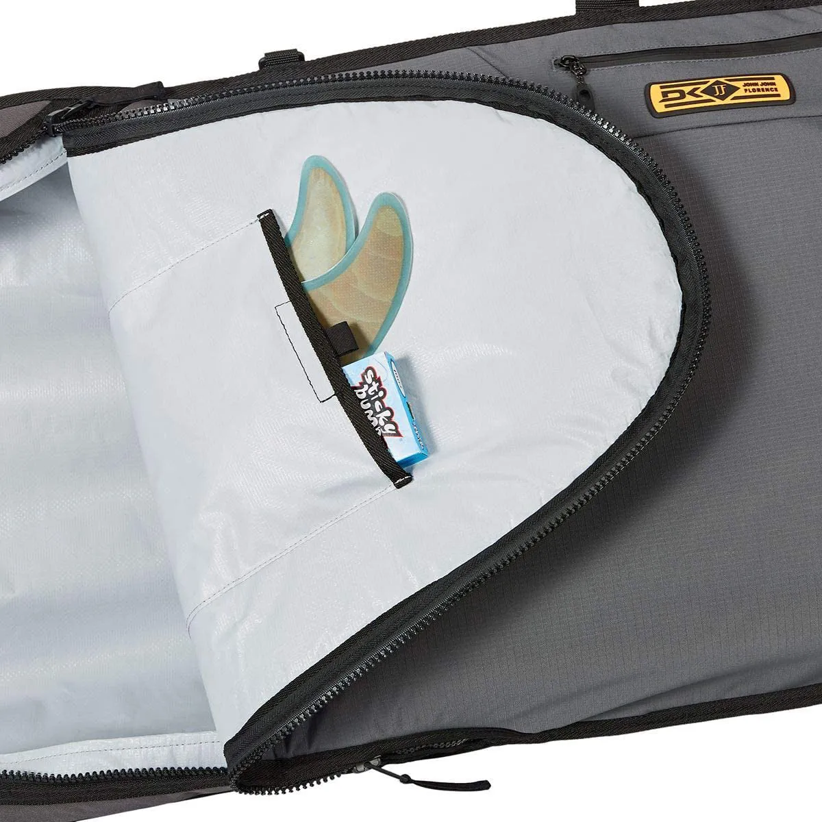 Dakine Unisex Carbon 6'6" John John Florence Mission Surfboard Bag - 10002835-6.6-CARBON