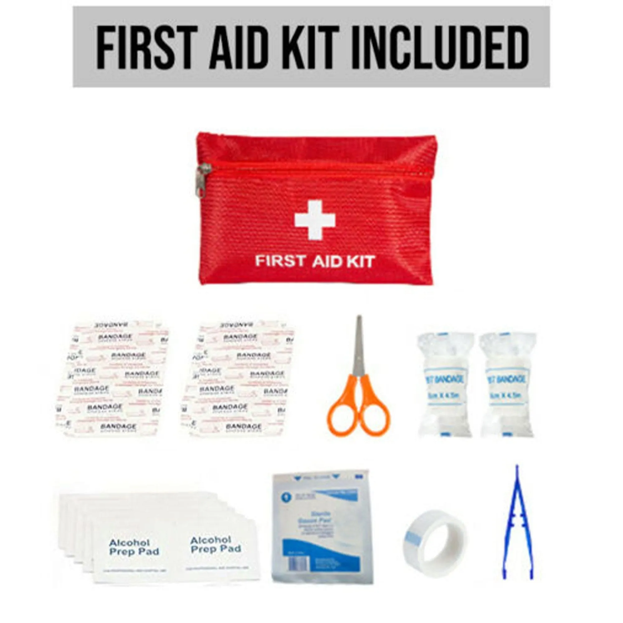 Emergency Survival Kit 50 Pc Survival Gear Tactical IFAK First Aid Kit