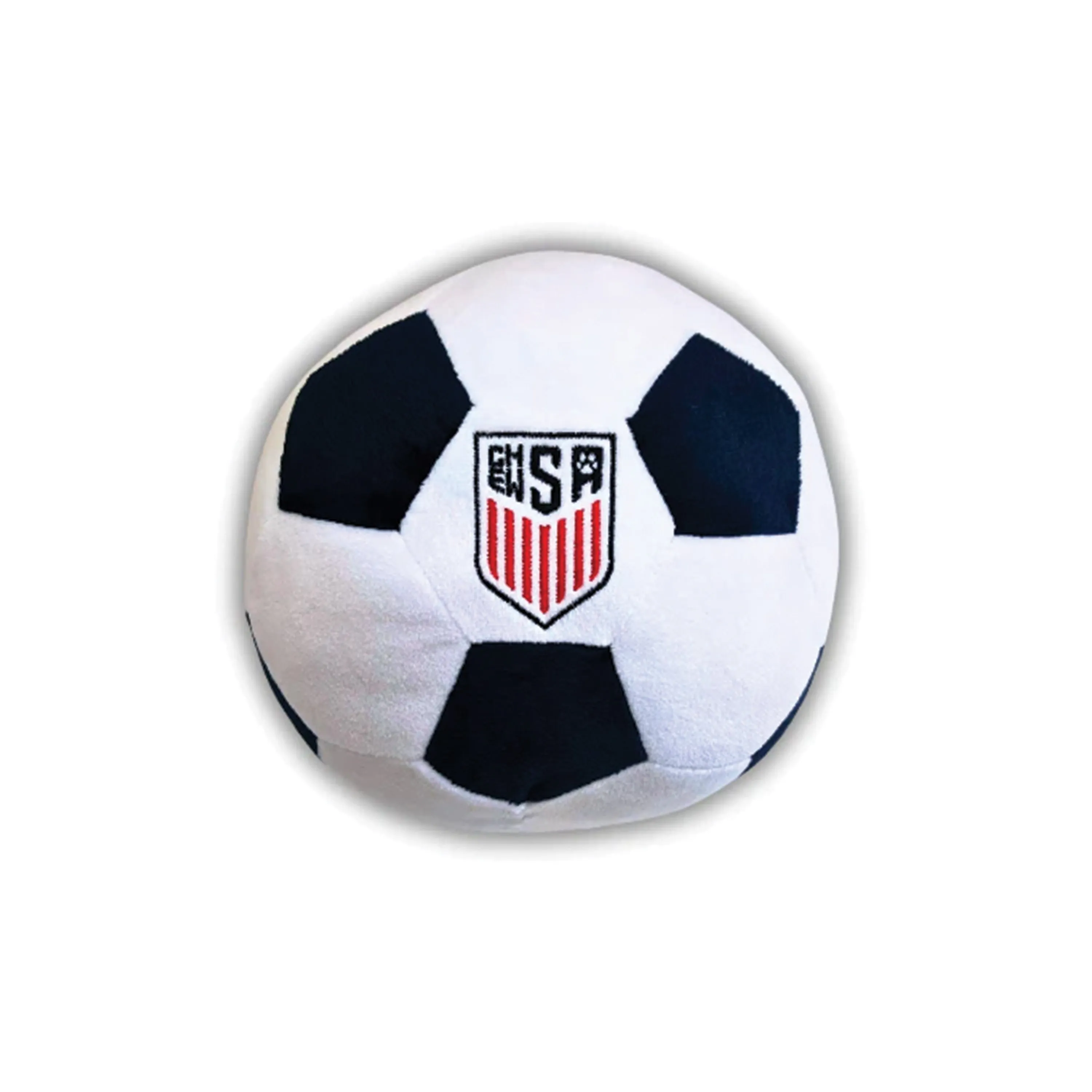FLOOFBOL USA Plush Soccer Ball Dog Toy