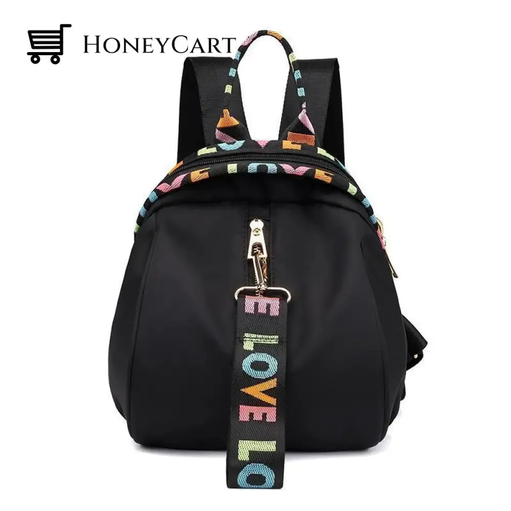 Floral Waterproof Shoulder Bag Backpack