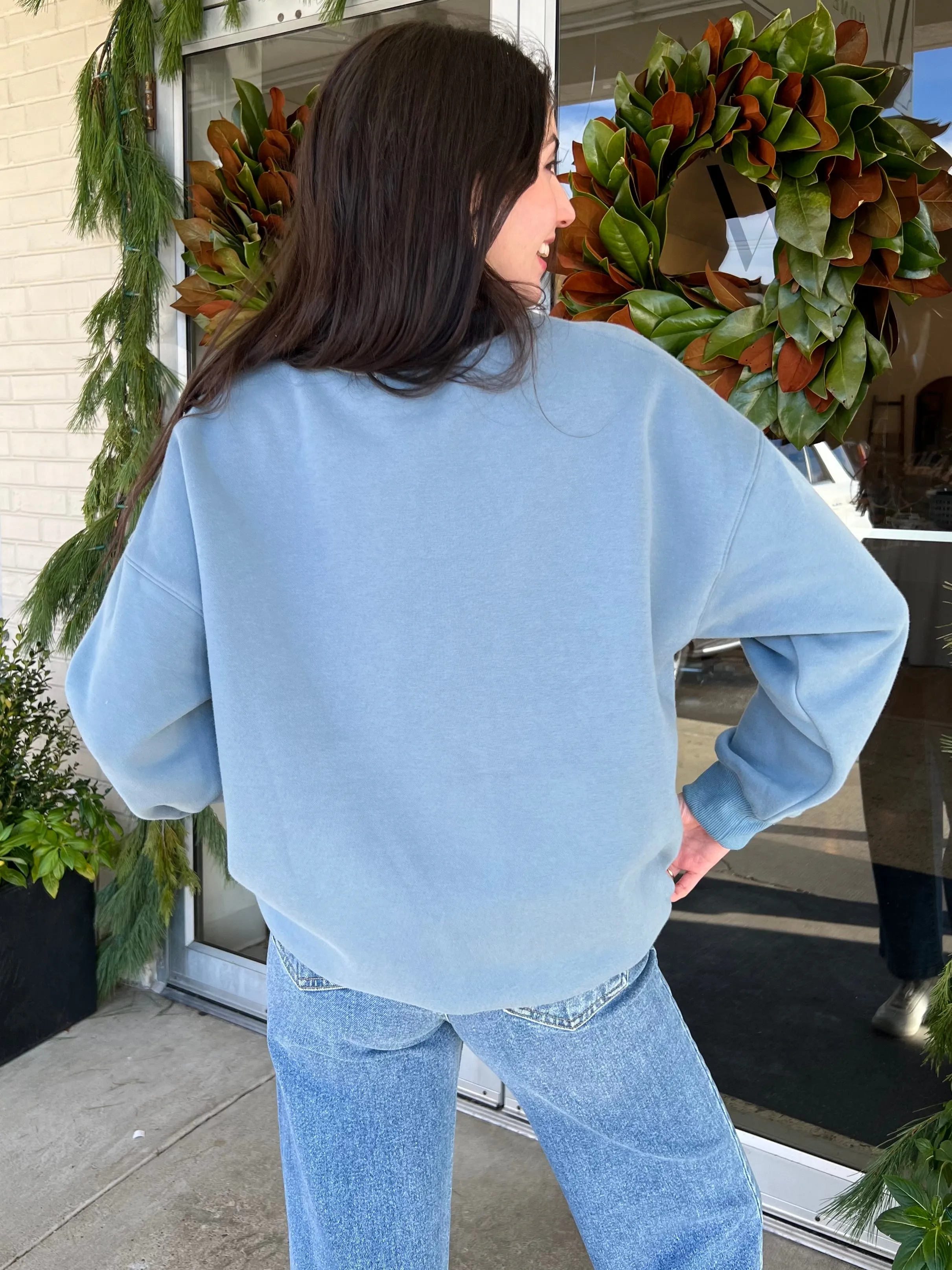 Hamptons Long Sleeve Crewneck Sweatshirt