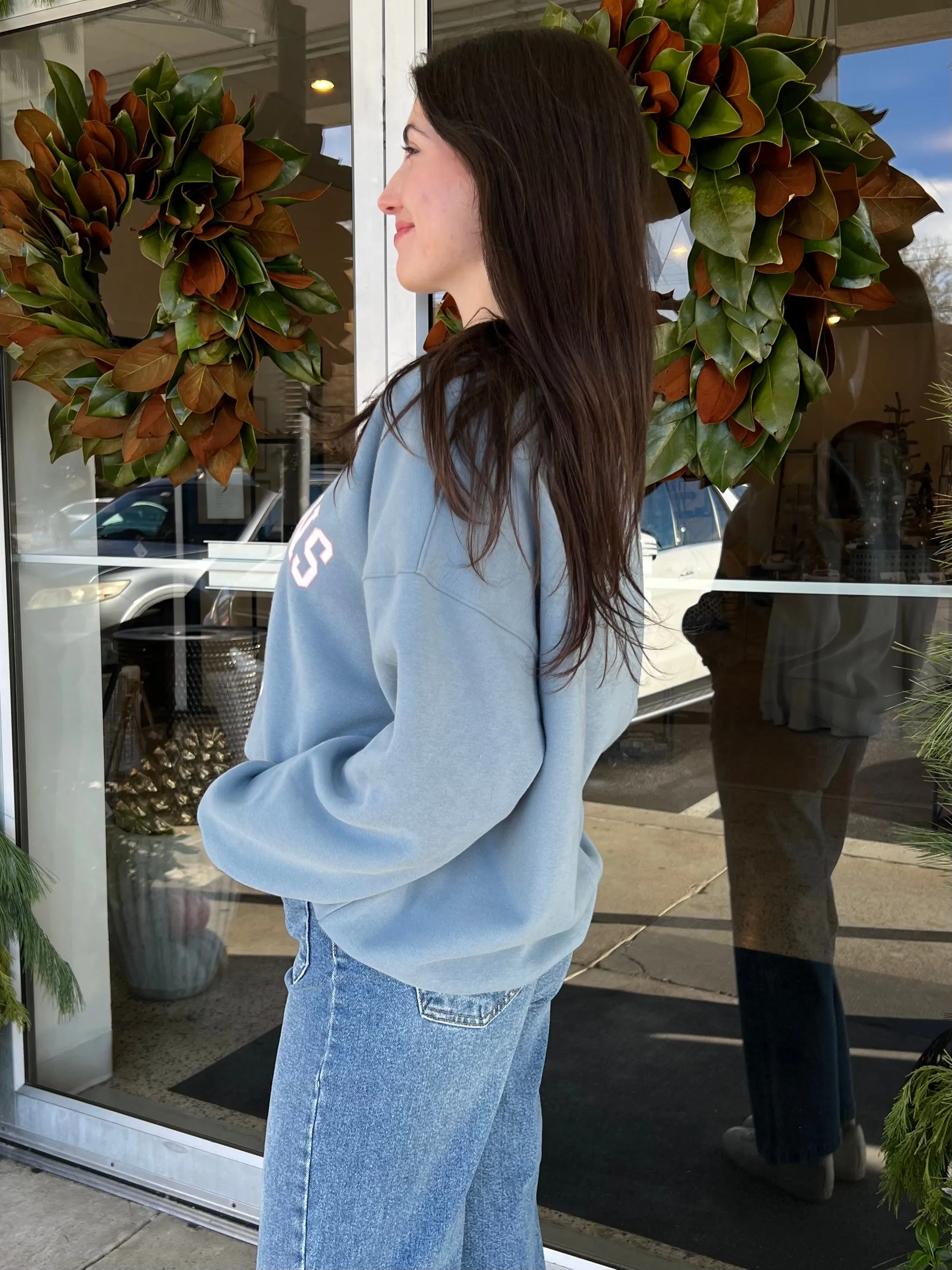 Hamptons Long Sleeve Crewneck Sweatshirt