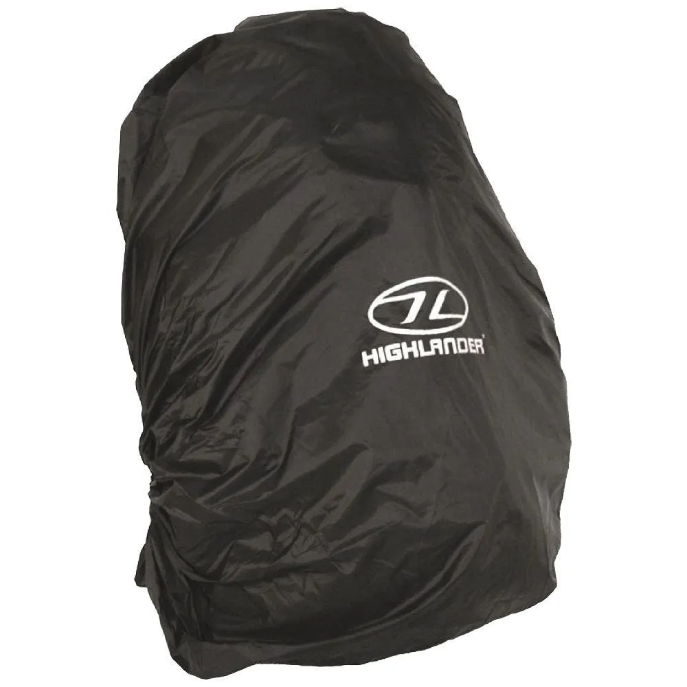Highlander Waterproof Rucksack Cover Medium Black