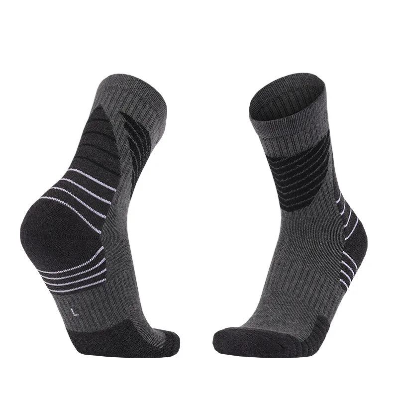 Hywell™ | Coolmax® Thick Padded  Basketball Crew Socks | 1 Pair