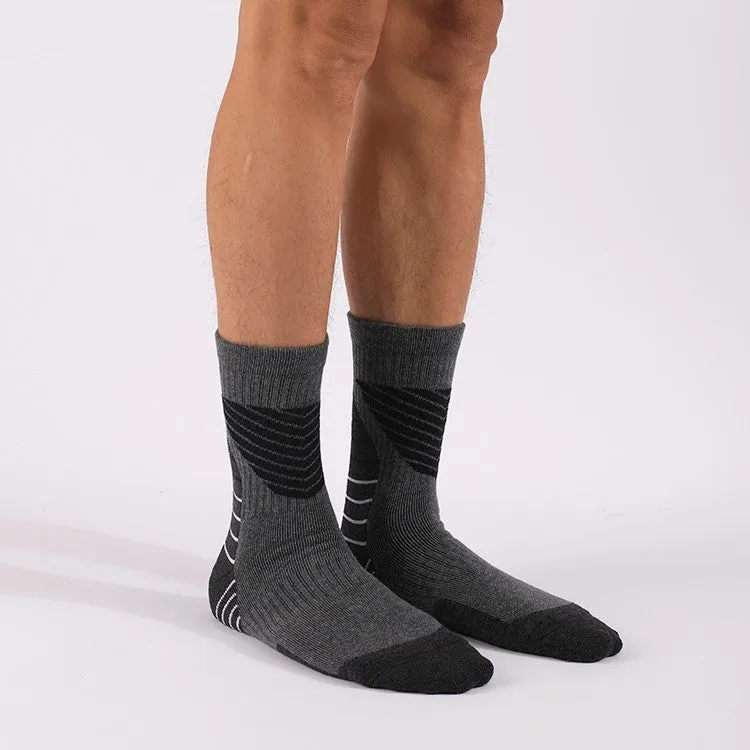 Hywell™ | Coolmax® Thick Padded  Basketball Crew Socks | 1 Pair