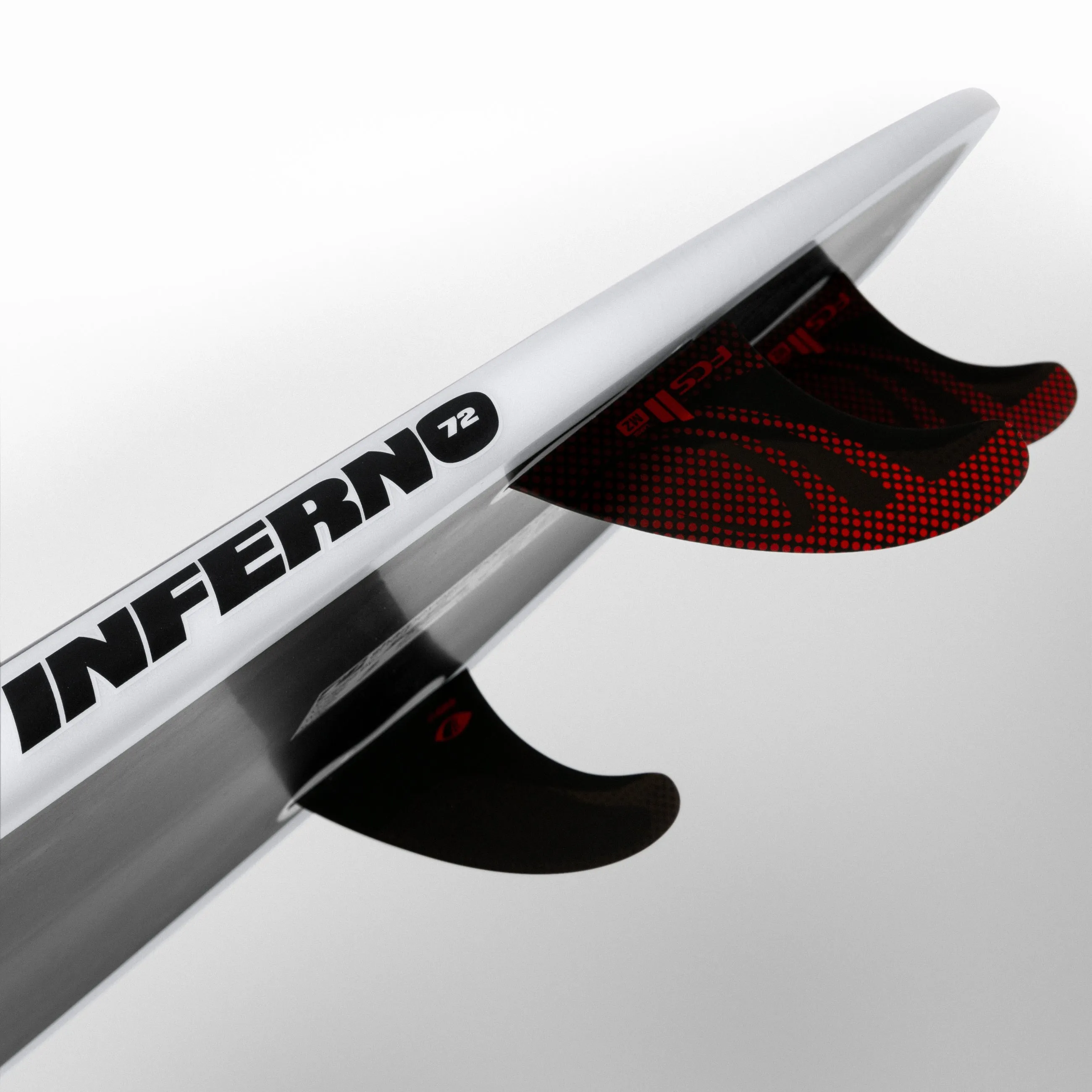 INFERNO 72 5'9" x 18.75 X 2.4 - 26.70L, Squash, 3x  FCS 2 Fin Boxes, PU - ID:933322