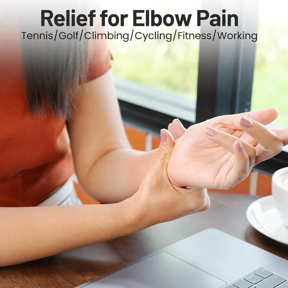 Inspack Flex Tennis Elbow Therapy Bar, Flexbar Treatment, Grip Strength Trainer, Therabars Flex Bars Physical Tendonitis, Wrist, Pain Relief, Forearm Strengthener Hand Exercise, Resistance Twist 25lb 15lb 10lb