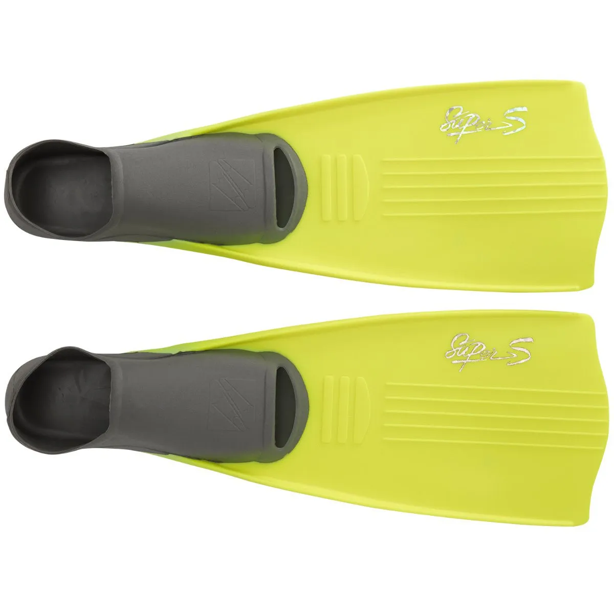IST Super S Full Pocket Snorkeling Fins for Kids and Adults