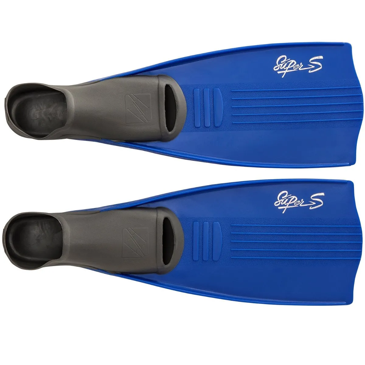 IST Super S Full Pocket Snorkeling Fins for Kids and Adults