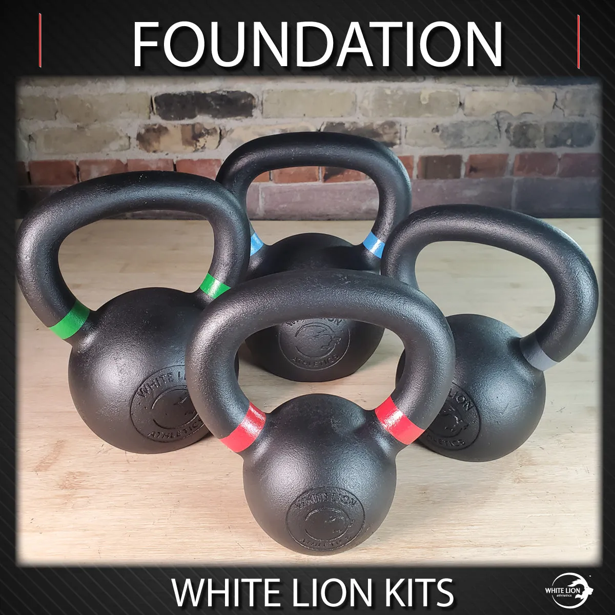 Kettlebell Package: "Foundations" (6kg/8kg/12kg/16kg) | In Stock Now