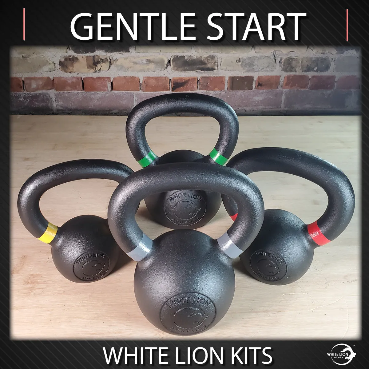 Kettlebell Package: "Gentle Start" (4kg,6kg,8kg, 12kg) | In Stock Now