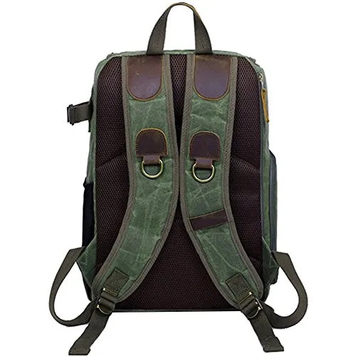 Laptop Backpacks, Berchirly Durable Canvas Waterproof Travel Backpack College Student Hiking