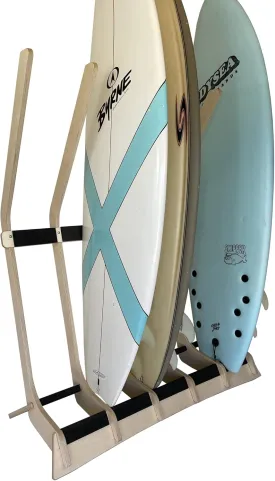 Lineup Surfboard Display Rack (Holds 5 Boards)