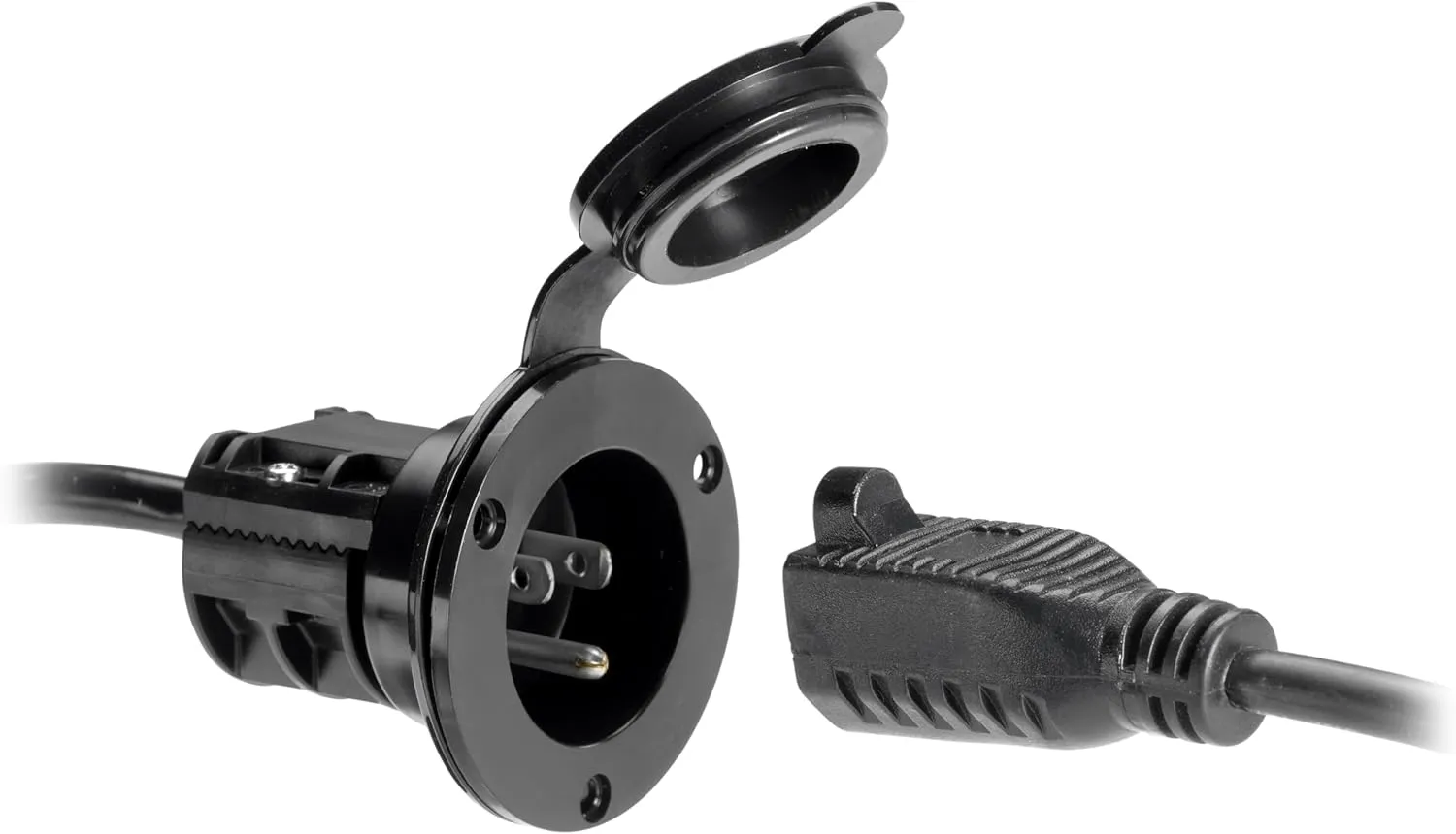 Minn Kota 1865108 AC Power Port-Black / MKR-21