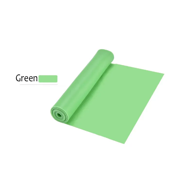 Natural Latex Resistance Bands - Elastic Yoga & Pilates Training Accessories