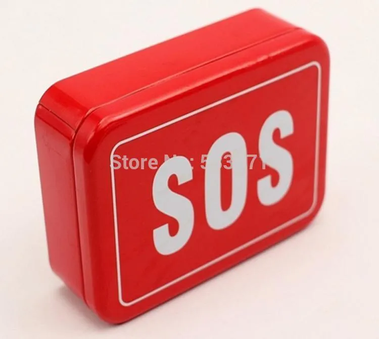 New Portable  SOS Survival Tool Box