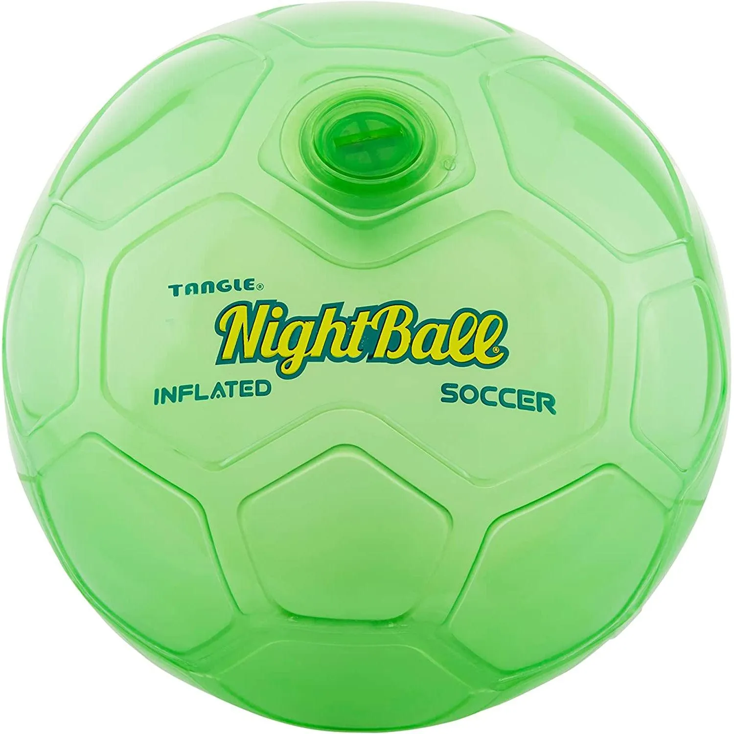 Nightball Glow in the Dark Light Up Soccer Ball Green