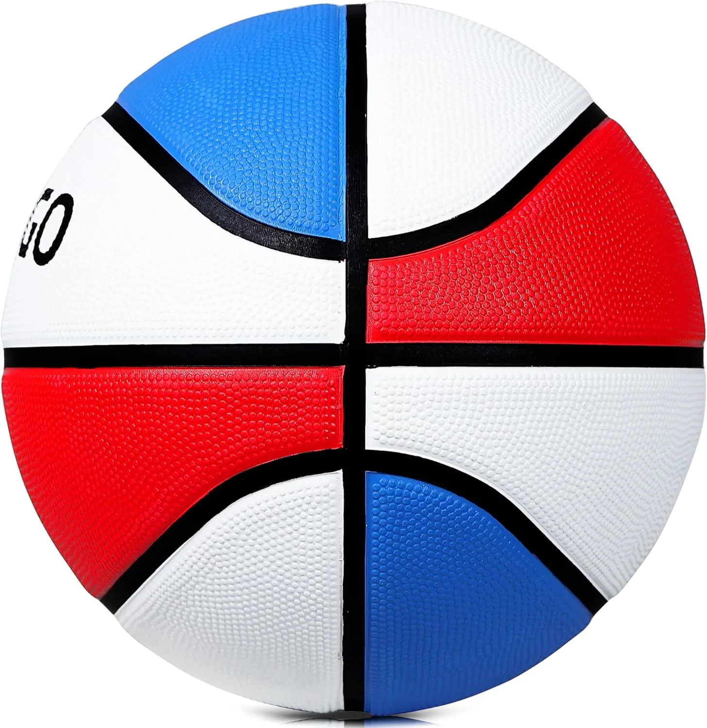 Official Rubber Basketball Outdoor Indoor Mens Basketball Ball Size 3/4/5/6/7 for Kids Youth Teen Boys and Girls Gift Ideas(Without Pump)